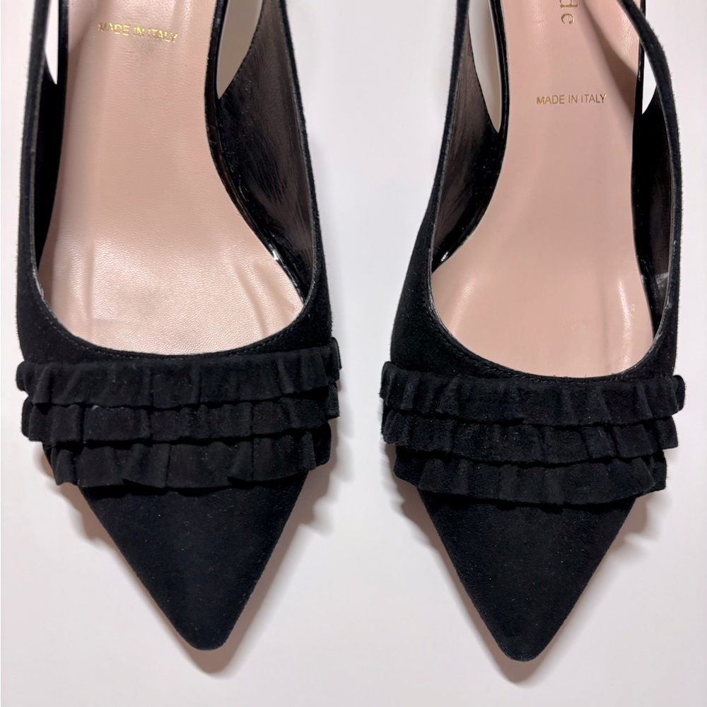 Kate Spade Oliene Suede Slingback Kitten Heels💖